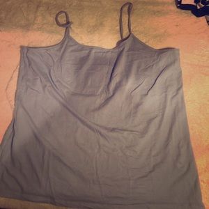Baby blue tank top